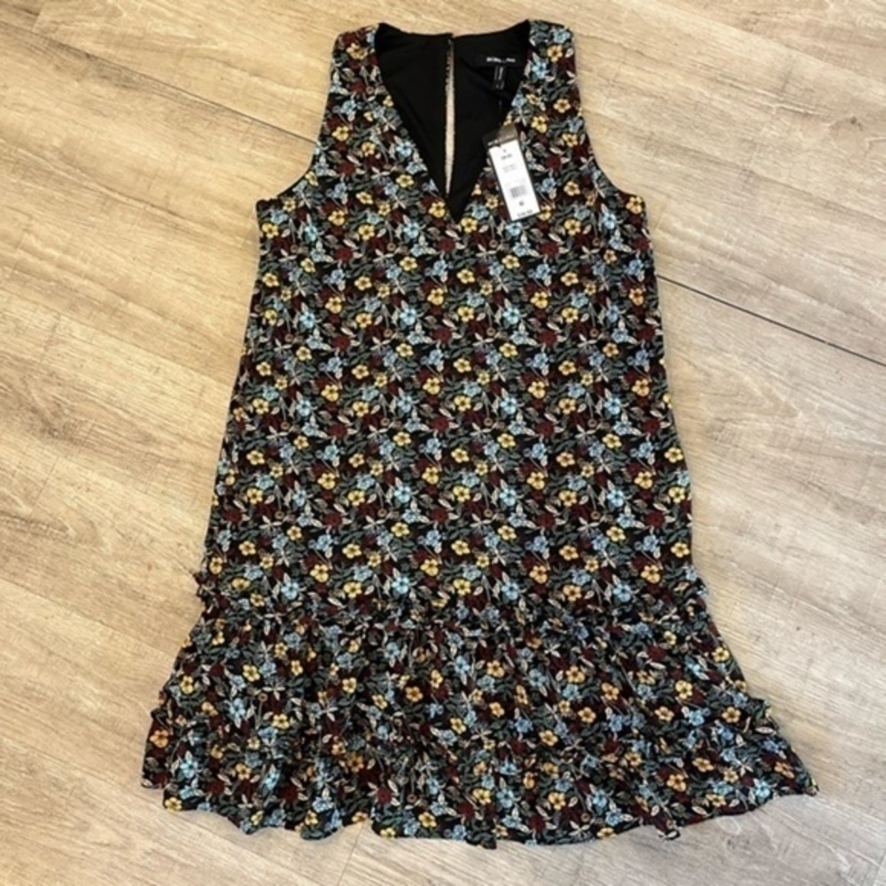 NWT BCBG Paris Sleeveless Floral Dress Size XS - Picture 8 of 13